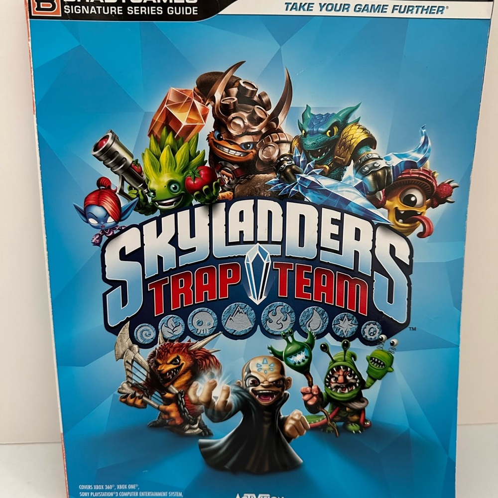 Skylanders Trap Team Signature Series Guide - Blue